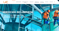 Desktop Screenshot of limpiezas-lac.com